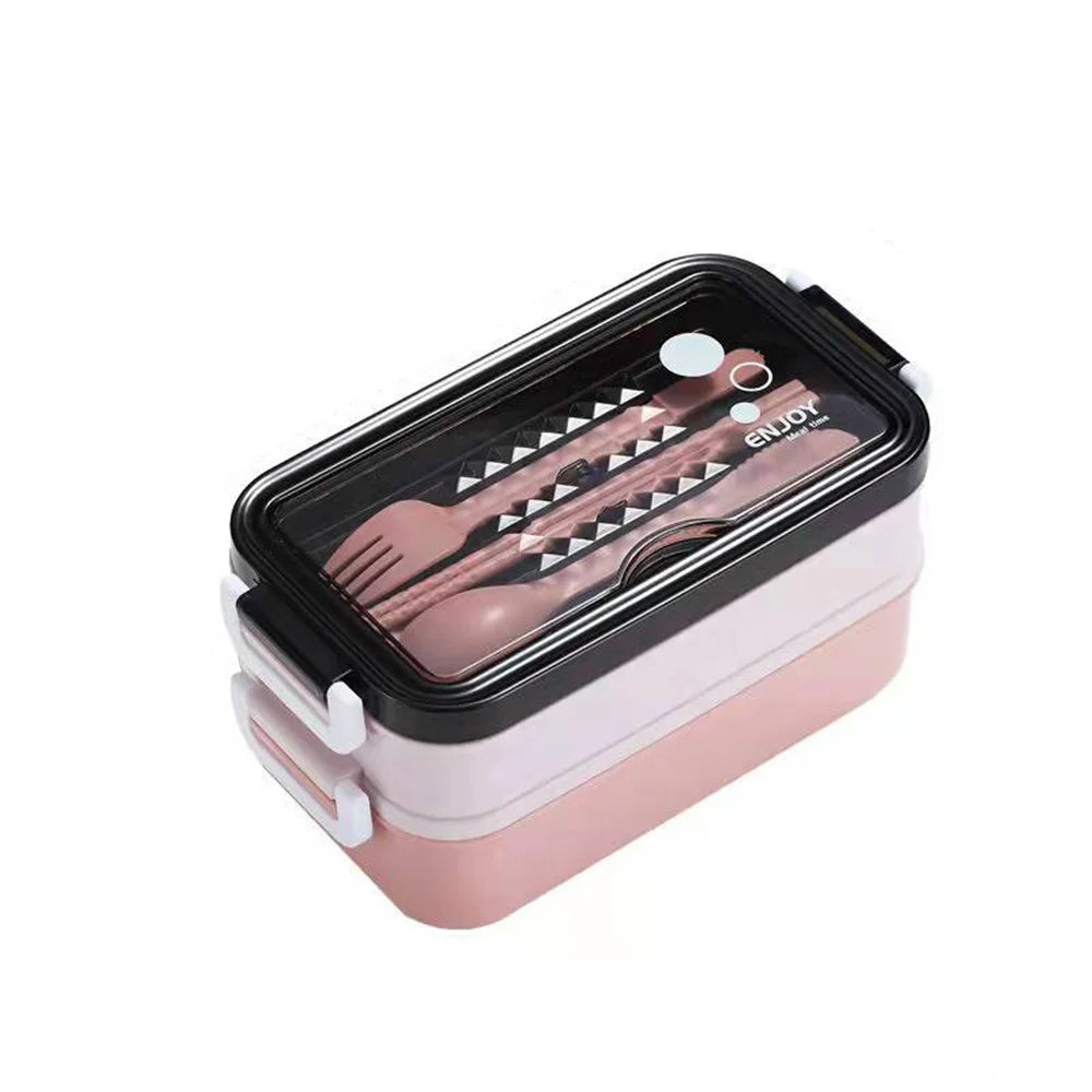 Boîte repas Prandio fermée, pratique à glisser dans un sac