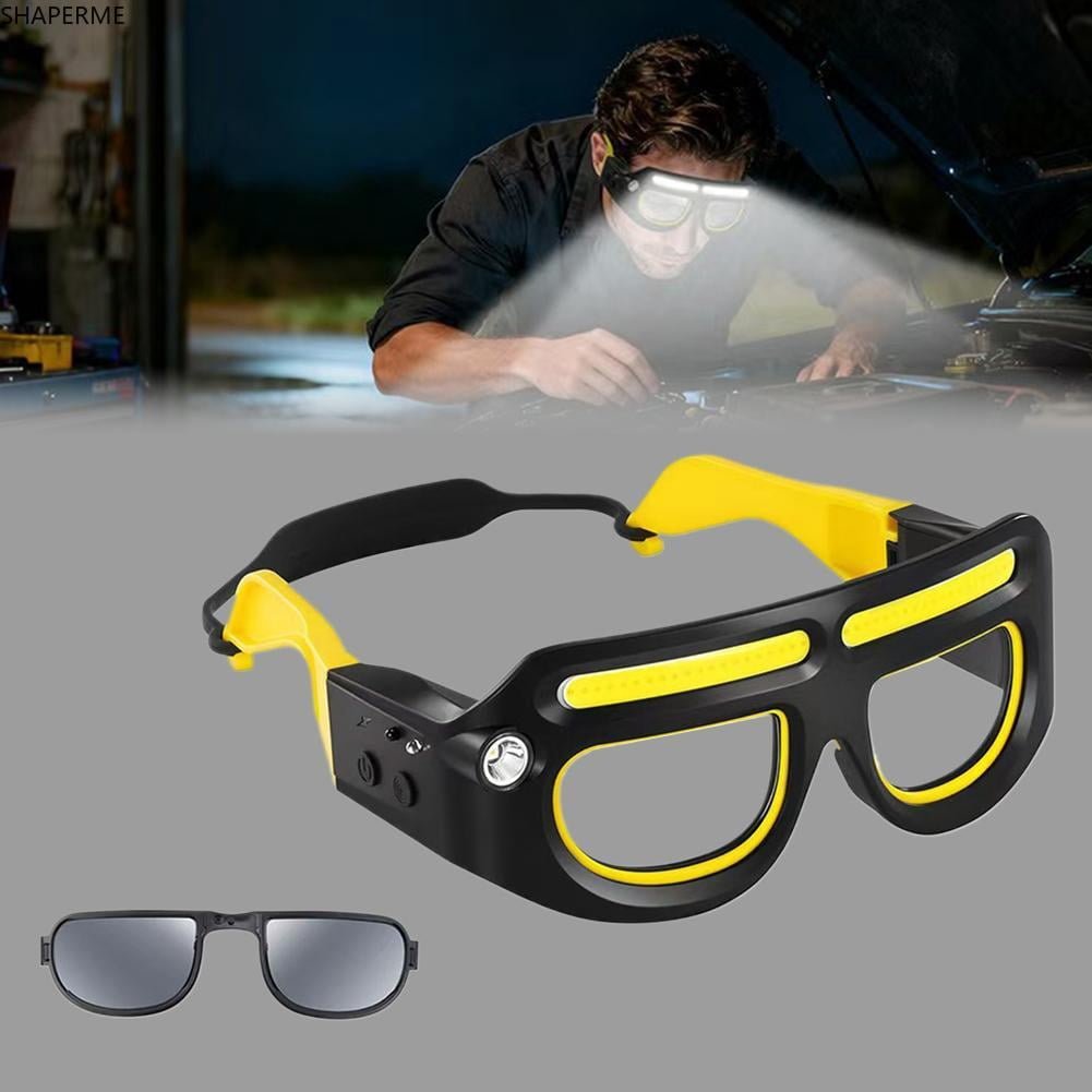 Lunettes à LED LumiGlide – Éclairage mains libres