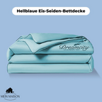 Couverture d'été pour dormeurs chauds | Tissu rafraîchissant en soie glacée | Respirant et lavable en machine