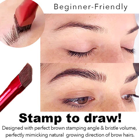 BrowGlow - Pinceau à Sourcils Fournis et Naturels