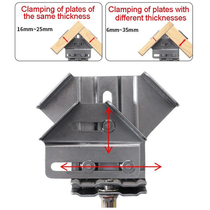 CoinClamps™ - Pinces d'Angle 90° en Acier Inoxydable