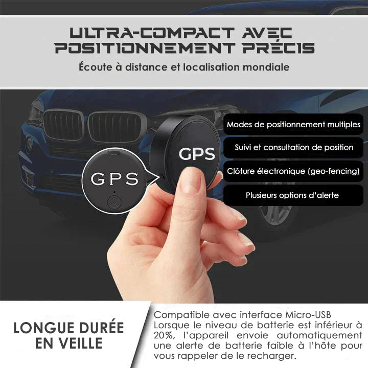 TrackShield Pro™ – Mini Traceur GPS Magnétique (1+1 GRATUIT)