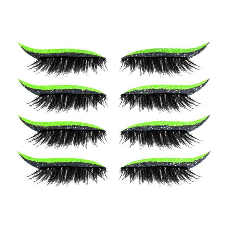 GlamEase - Autocollants Eyeliner Réutilisables Œil de Chat