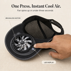 Chapeau ventilé BreezeGuard – Protection solaire