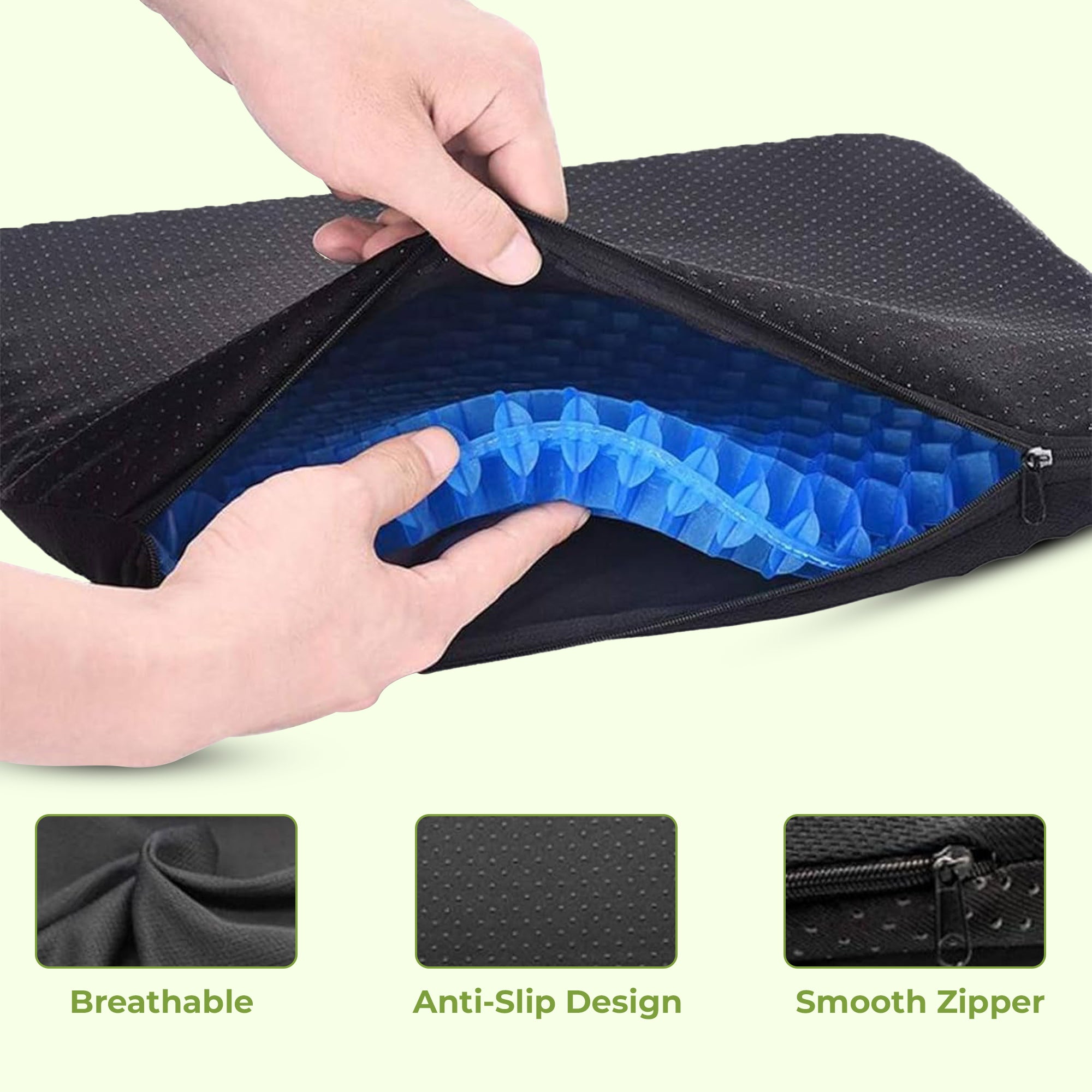 ComfortNest - Confort sans douleur pendant les longues séances d'assise