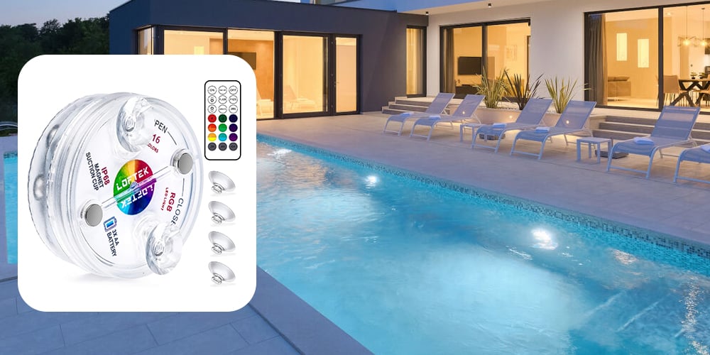 Éclairage LED LumiWave – Étanche et 16 couleurs