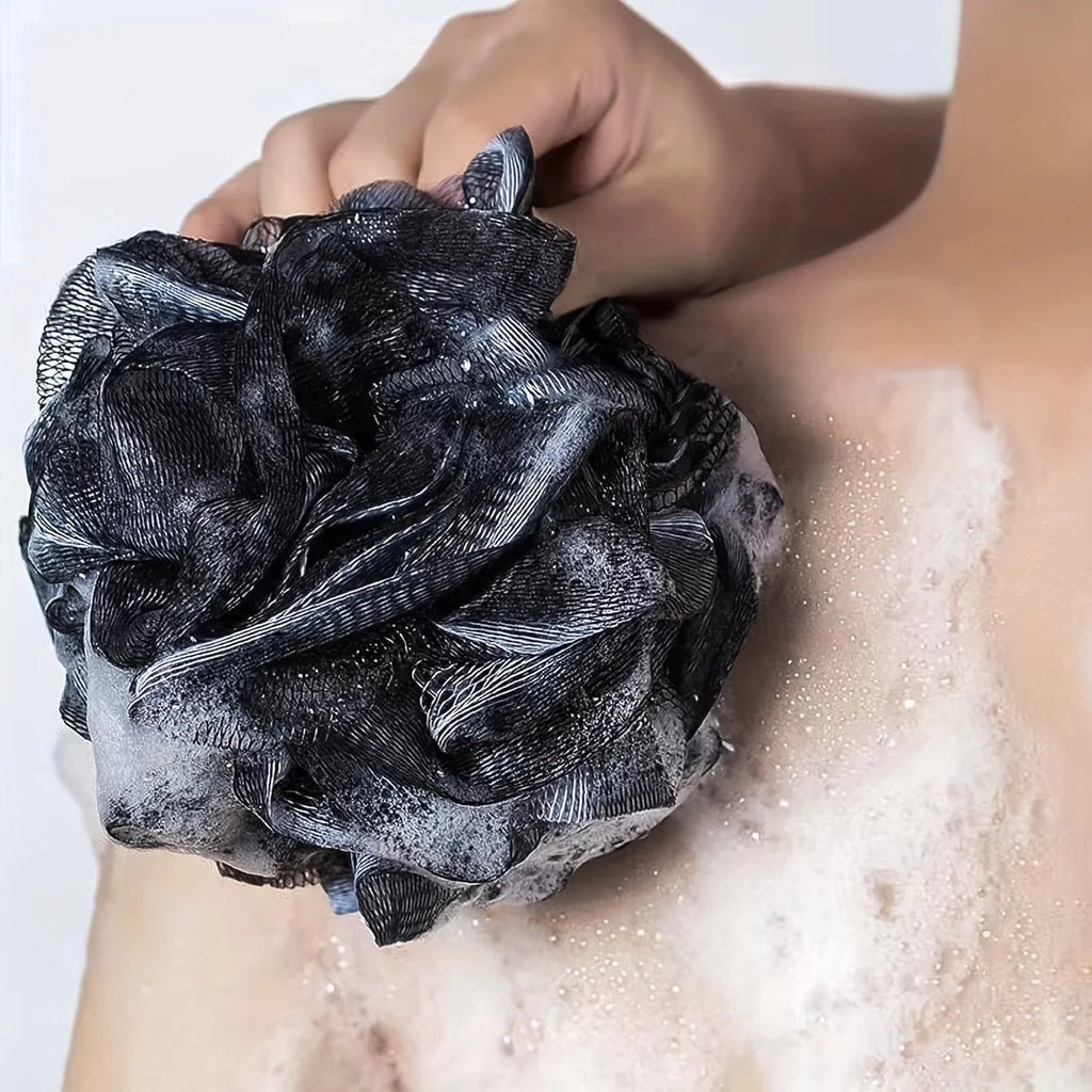 Ensemble Gommant pour le Corps | Nettoyage en Profondeur | Brosse pour le Dos, Gant de Bain et Luffa | Matériaux Naturels