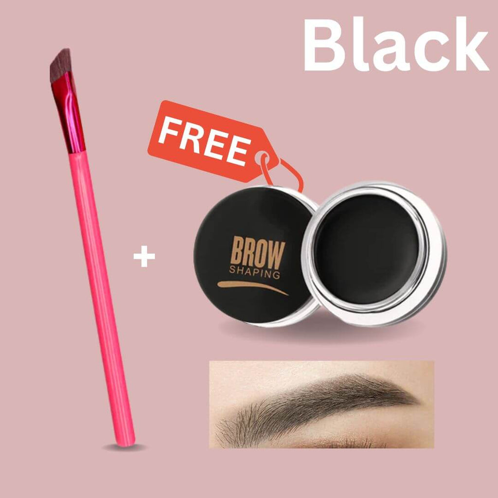 BrowGlow - Pinceau à Sourcils Fournis et Naturels