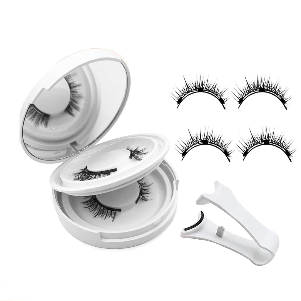 Faux cils magnétiques sans colle pour maquillage des yeux