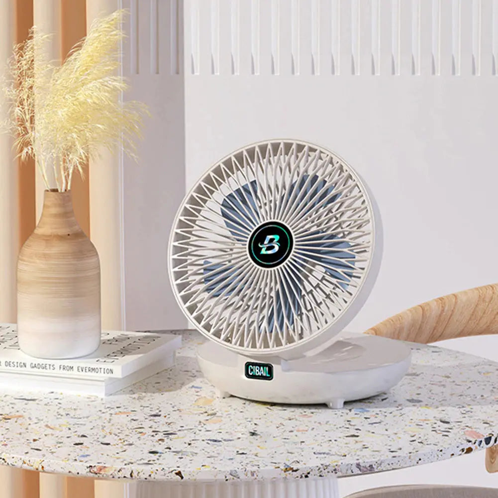 BreezeFlex - Confort Silencieux et Portable Offrant un Air Frais Instantané Partout