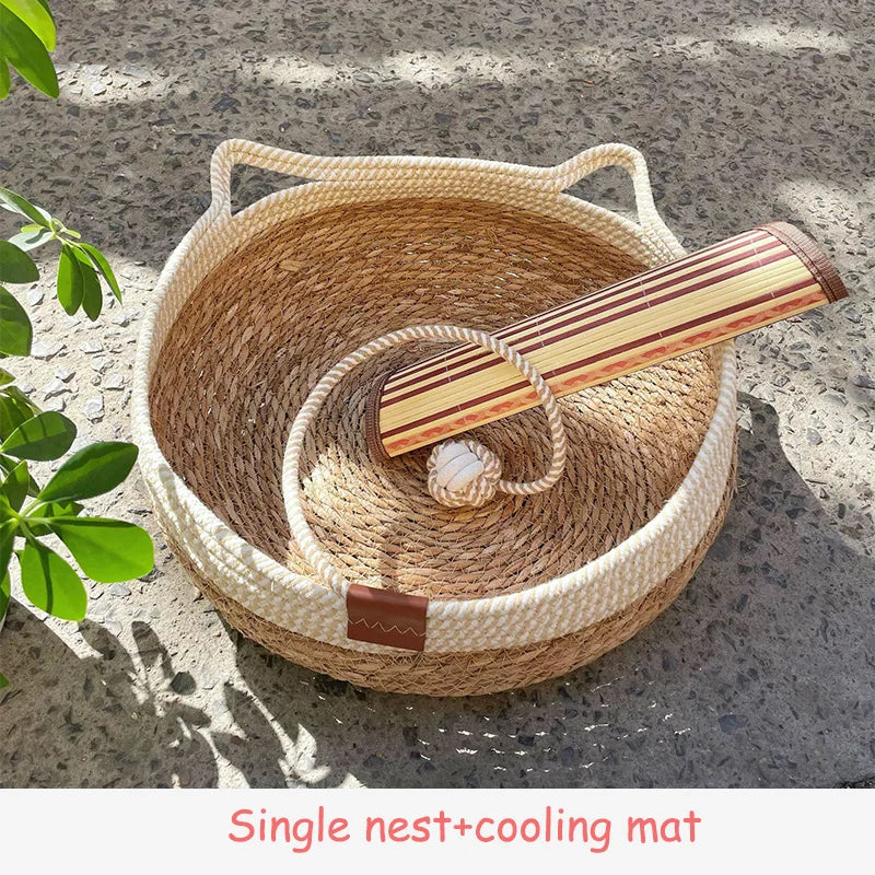 PurrNest - Nichoir Premium Confortable pour Chat Toutes Saisons