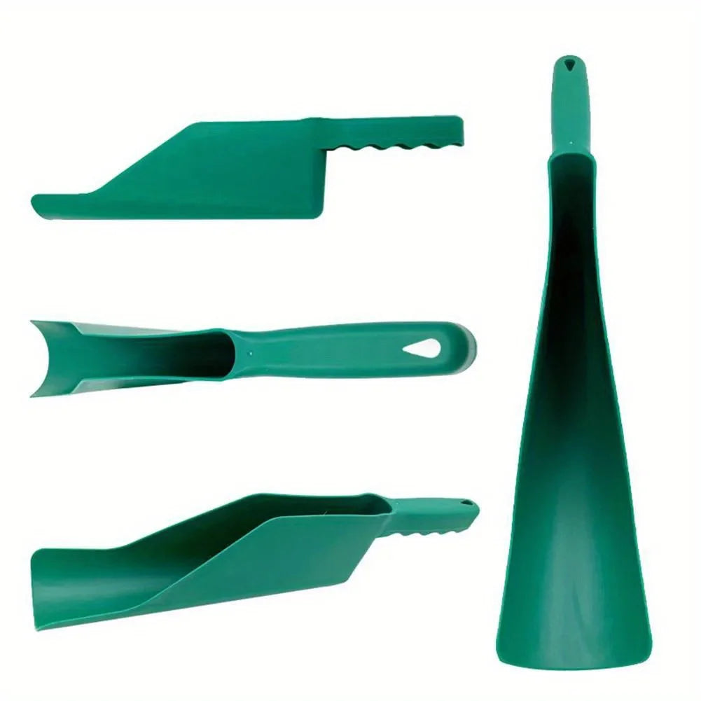 Outil de Cuillère pour Gouttière | Cuillère Courbée Flexible | Multi-Usage pour Feuilles et Débris | Nettoyage Facile