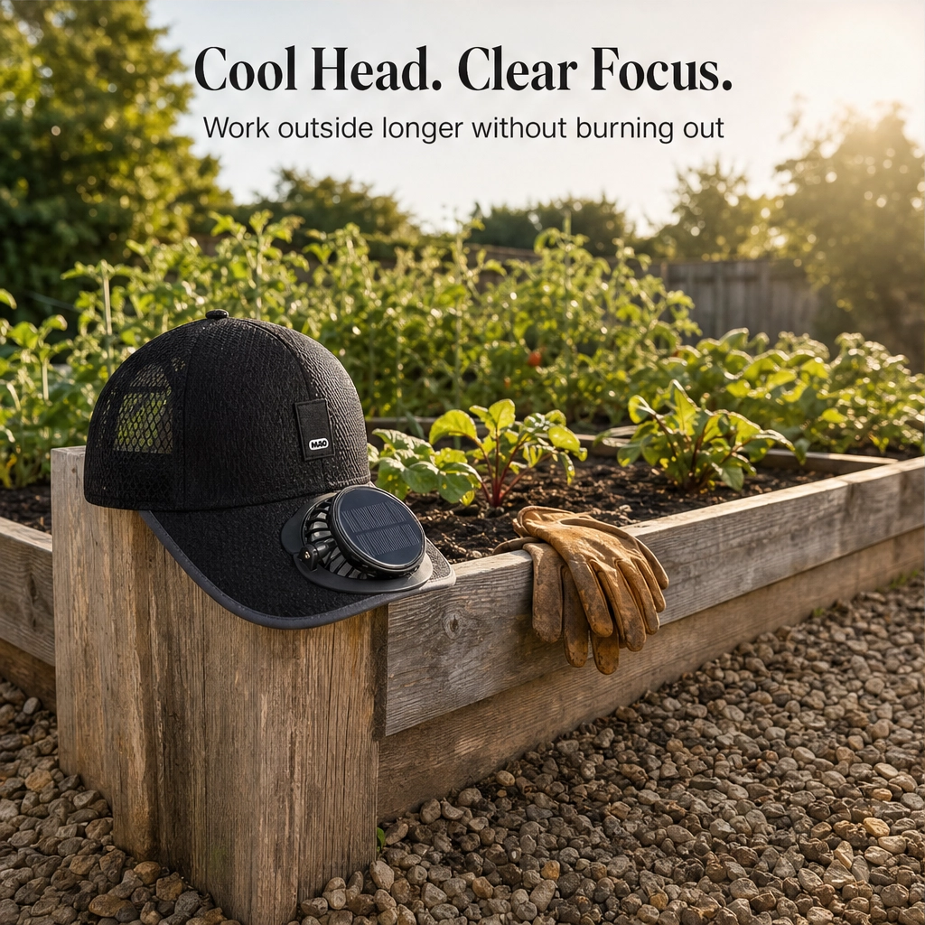 BreezeGuard - Refroidissement sans les mains et protection solaire facilitée