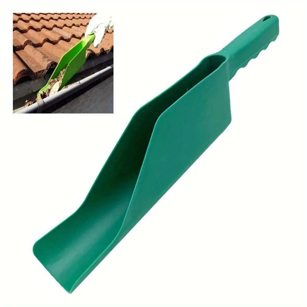 Outil de Cuillère pour Gouttière | Cuillère Courbée Flexible | Multi-Usage pour Feuilles et Débris | Nettoyage Facile