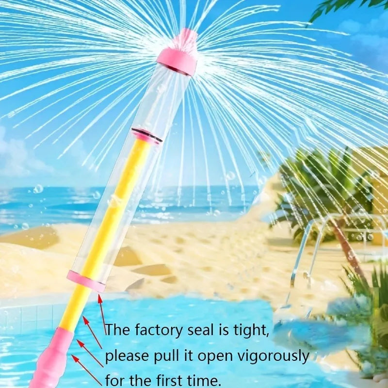 Pistolet à eau pour enfants | Jet à haute pression à pompe | Ensemble de 2 pièces | Plage & piscine