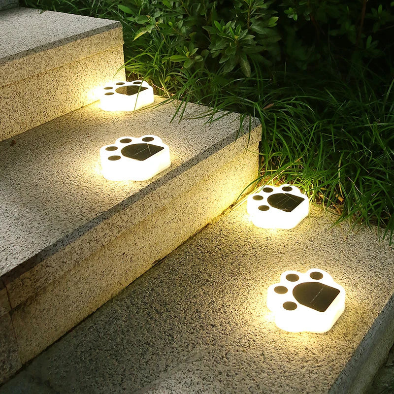 LumiPaw - Éclairage Facile de Jardin Toute la Nuit Sans Aucune Câblage