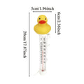 Thermomètre de Piscine Flottant | Affichage à Double Échelle | Design Canard Mignon | Intérieur/Extérieur