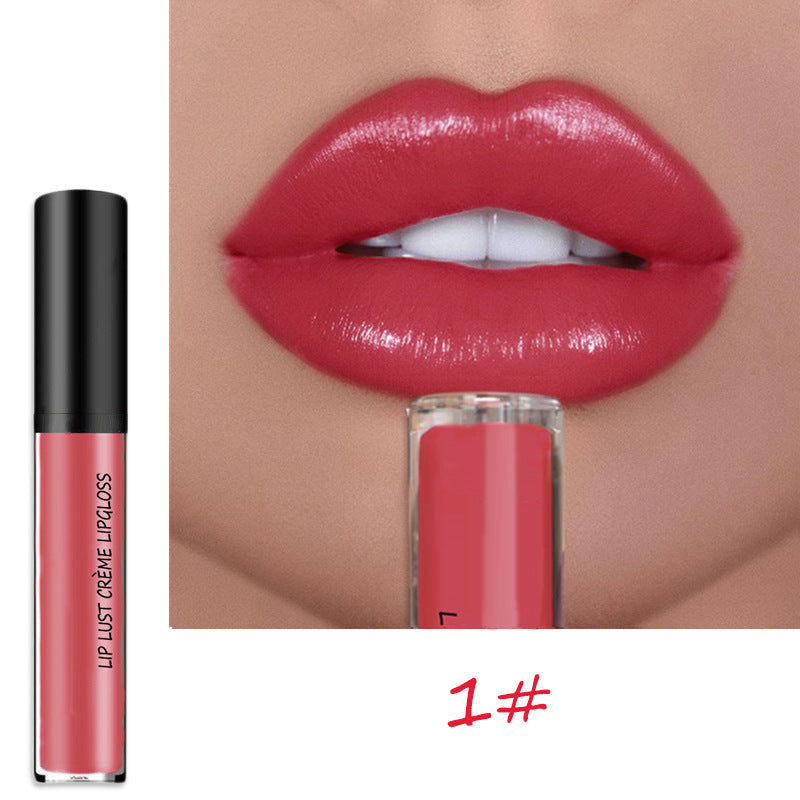 LumiLuxe - Gloss à Lèvres Imperméable 12 Teintes Métalliques