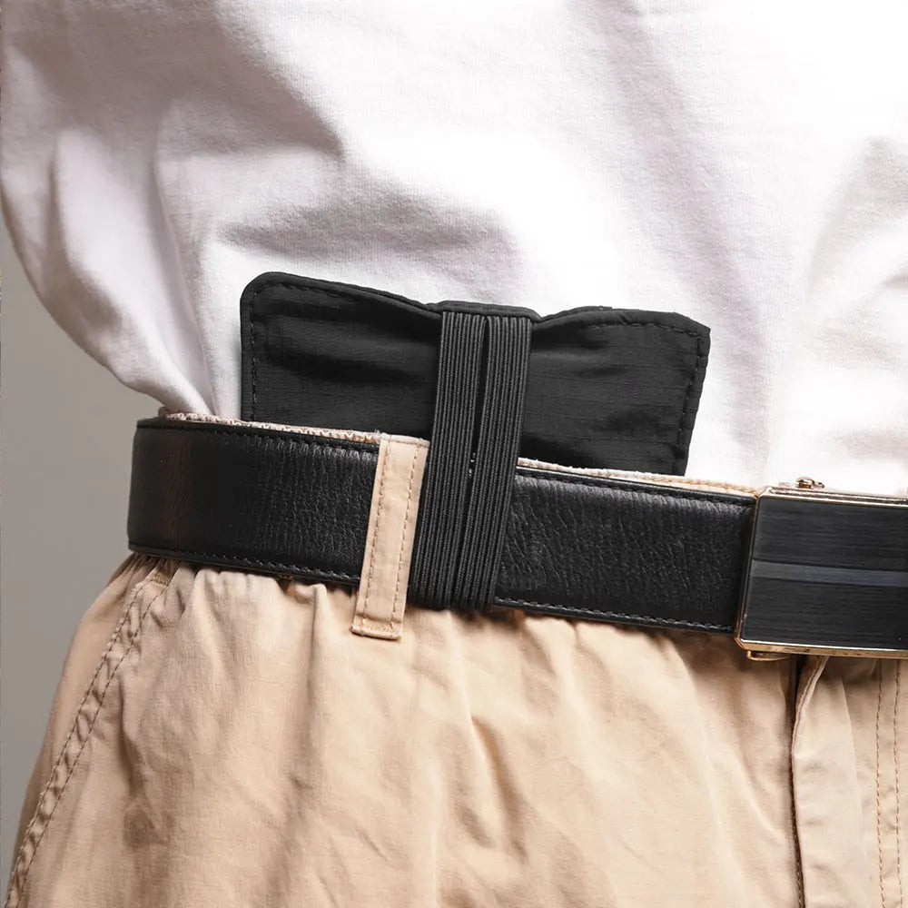 Ceinture porte-billets Velmoro discrète avec protection RFID pour cartes et argent