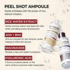 LumiGlow - Peeling Doux Visage Éclat Peau de Verre