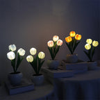 Lampe de table fleurie LumaBloom – Lumière chaude