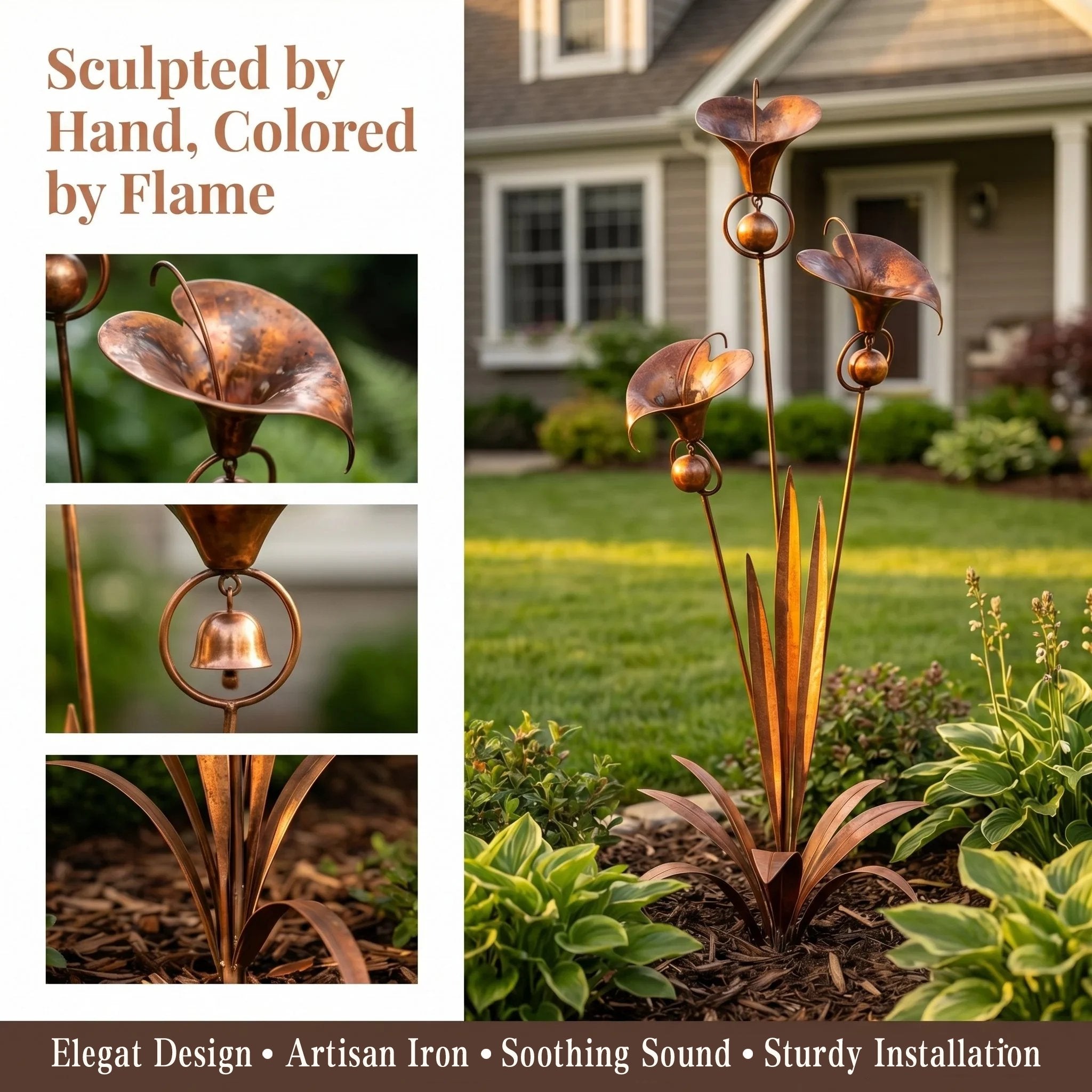 CopperBloom - Transformez Votre Jardin en un Refuge Magnifique et Paisible