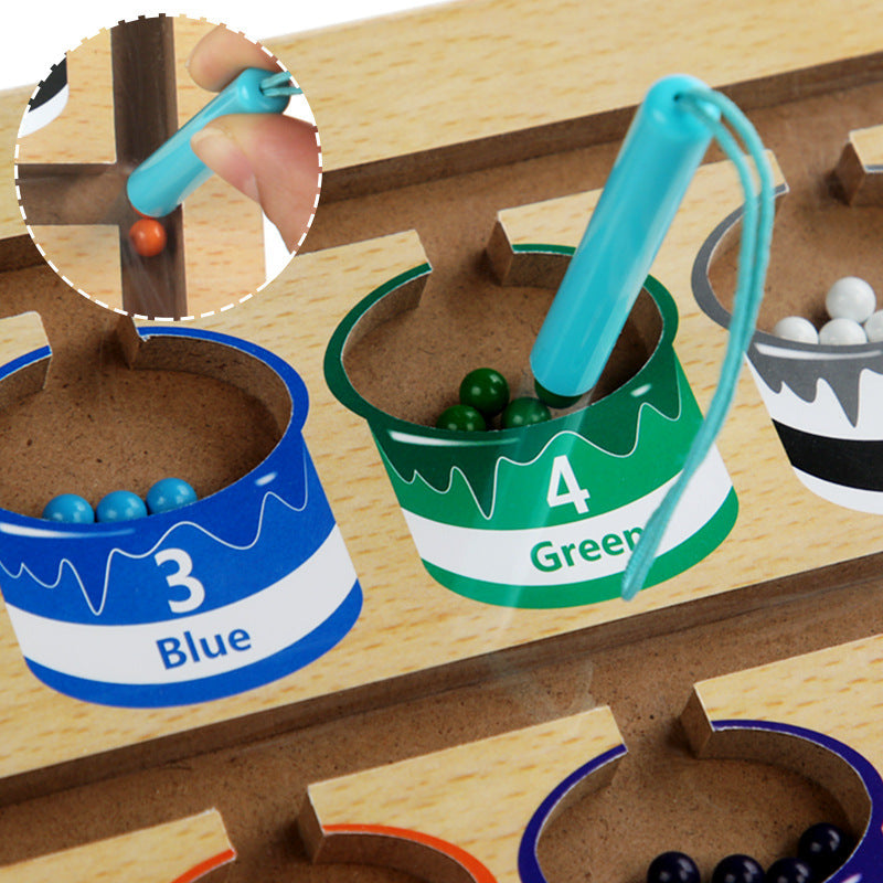 EduMaze™ - Labyrinthe Magnétique Montessori pour Enfants