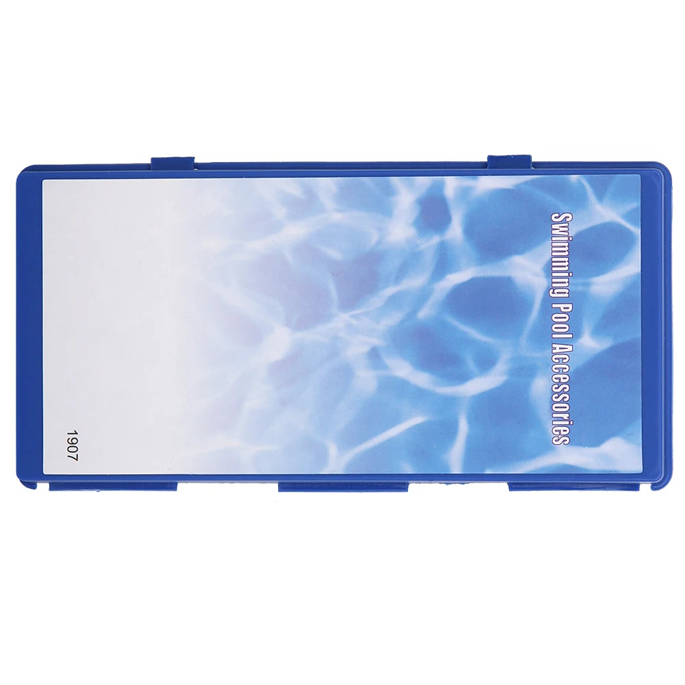 Kit de test d'eau de piscine | Test pH et chlore | Kit portable avec couleurs | Résultats précis
