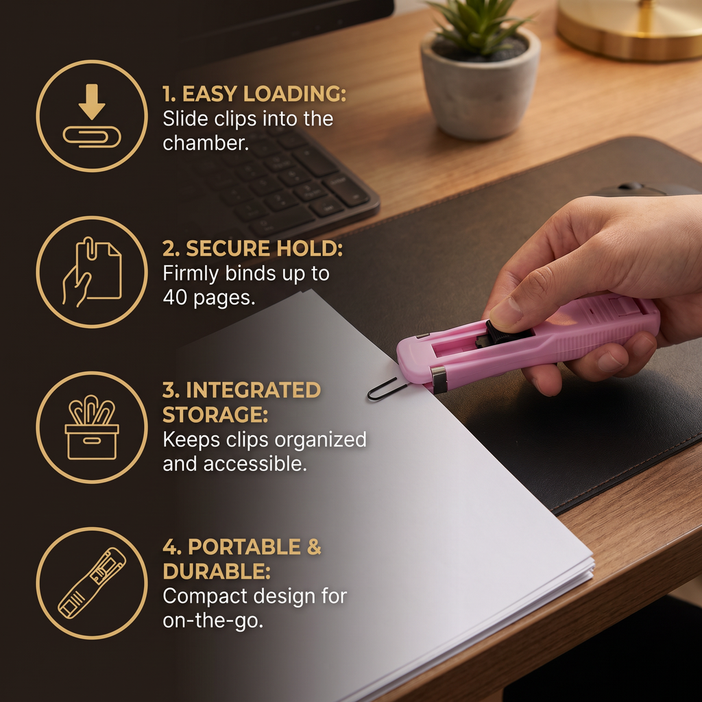 Organisateur de documents compact pour ranger facilement les papiers