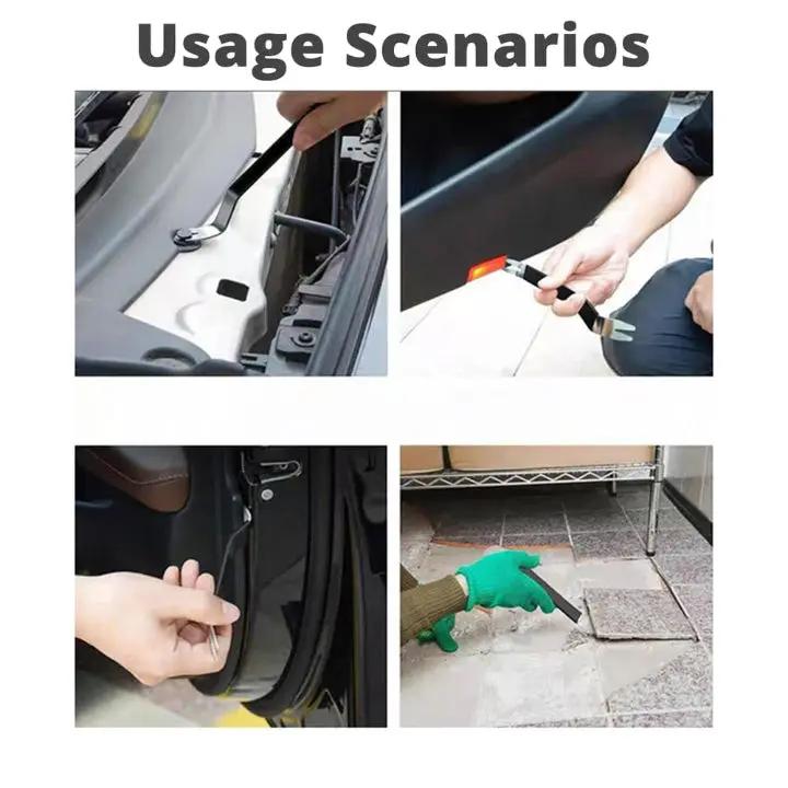 TrimForce™ - Kit 7 Outils Démontage Panneaux Voiture Sans Rayures