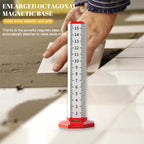Règle de Marquage Hauteur avec Niveau Intégré et Fixation Magnétique