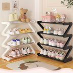Organisateur de chaussures à 4 étages pour petit espace de rangement