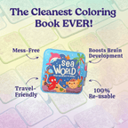 SplashJoy - Divertissement de coloriage réutilisable et sans salissure qui s'efface