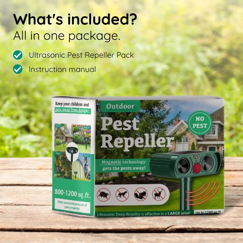 Répulsif de jardin PestAway Pro – Anti-nuisibles
