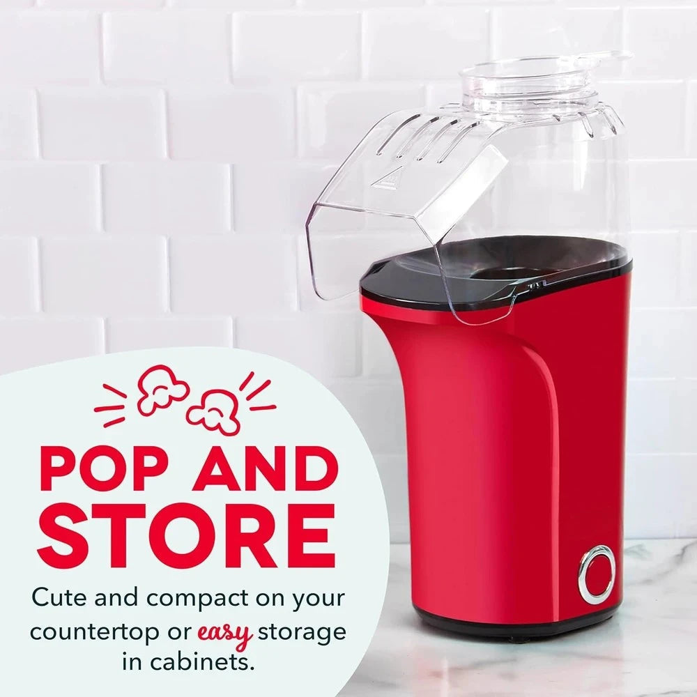 PopSleek - Popcorn sans huile prêt en quelques minutes pour une collation sans culpabilité