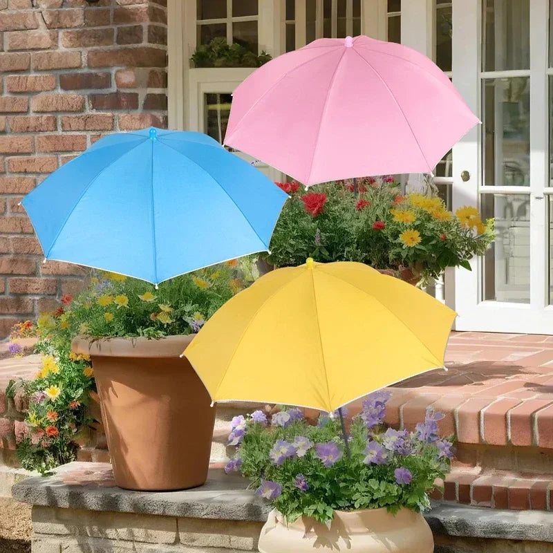 Parasol pour Plantes | Hauteur Réglable | Couverture 60 cm, Polyester Anti-UV | Résistant aux Intempéries