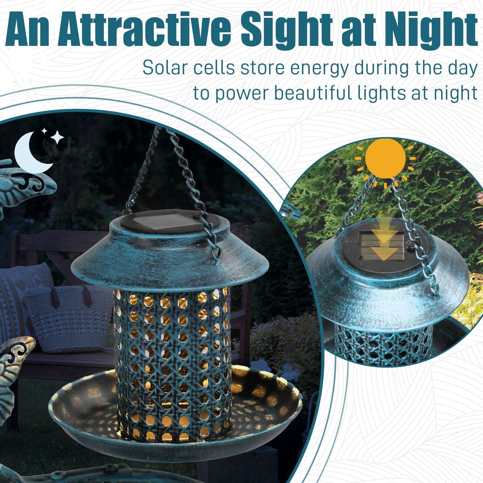 LumiNest - Transformez votre jardin en un havre nocturne enchanteur