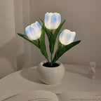 Lampe de table fleurie LumaBloom – Lumière chaude