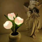 Lampe de table fleurie LumaBloom – Lumière chaude