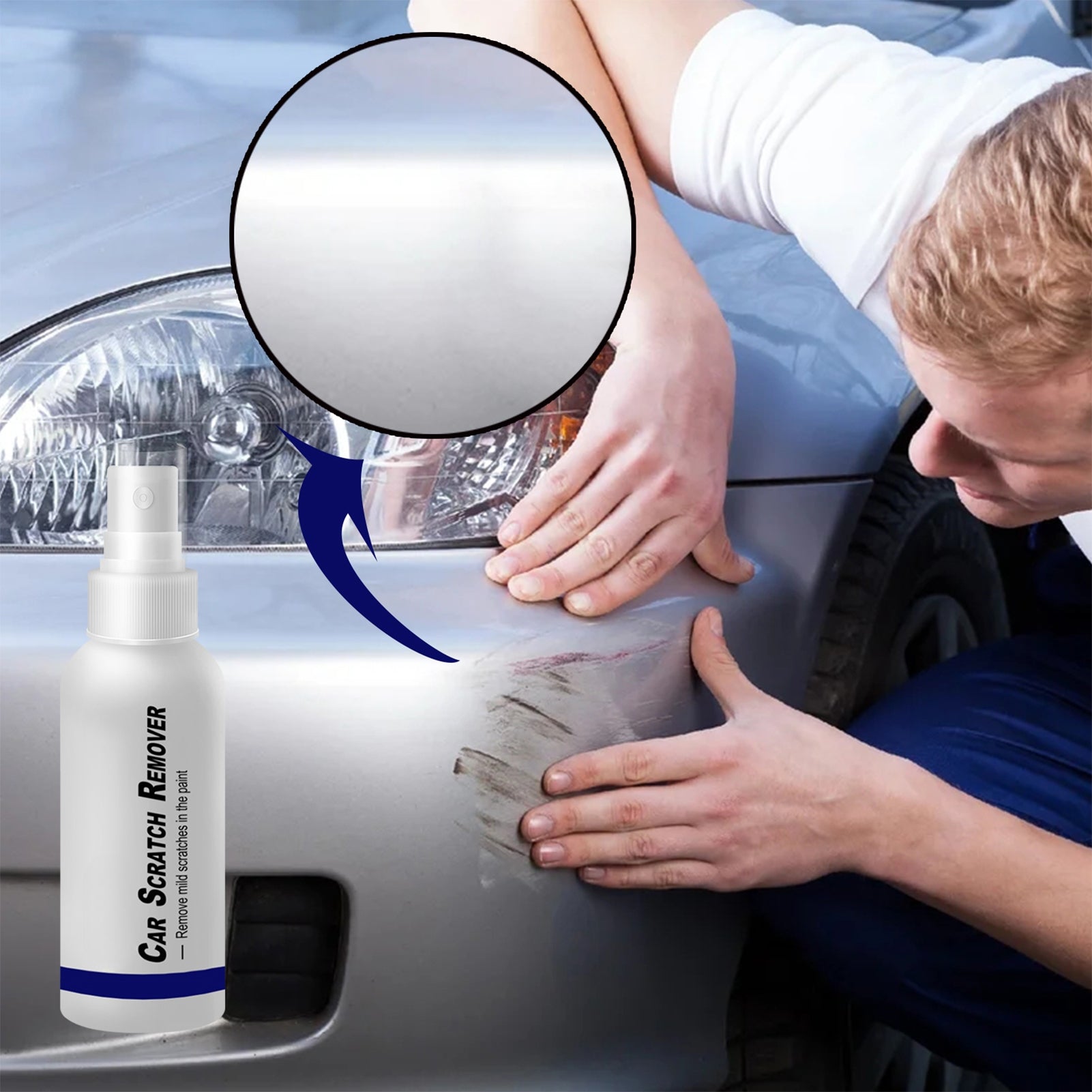 ClearFix™ - Spray Réparateur Rayures Voiture Résultats Immédiats