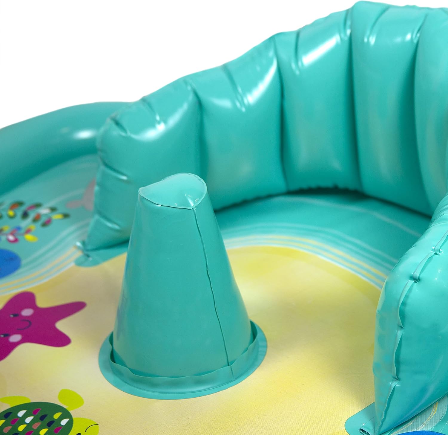 Tapis d’eau pour bébé rempli d’eau avec jouets flottants colorés