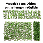 GreenHaven - Panneau de Verdure Artificielle Extensible