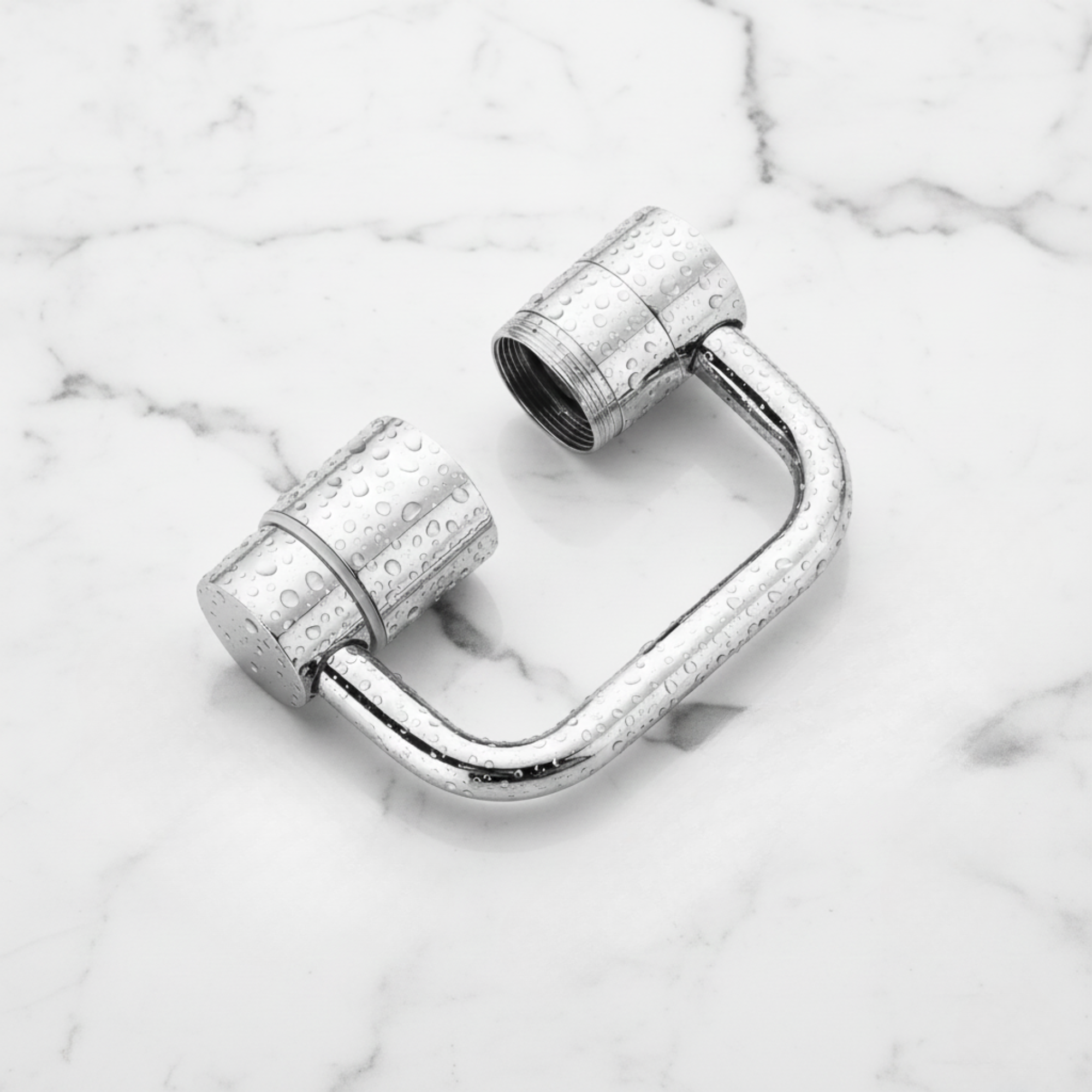 FlowMaster - Gérez l'eau de votre évier avec une rotation splash-free à 1080°