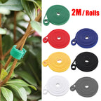 Attaches pour Plantes de Jardin | Nylon Auto-agrippant | Lot de 3 | Support Doux pour Plantes