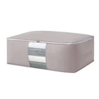 Sac de rangement pliable | Tissu non tissé anti-poussière | Fermeture éclair et poignées | Gain de place