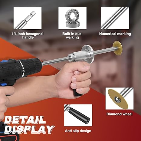 Coupe-tube intérieur PipeMaster Pro – Coupe nette