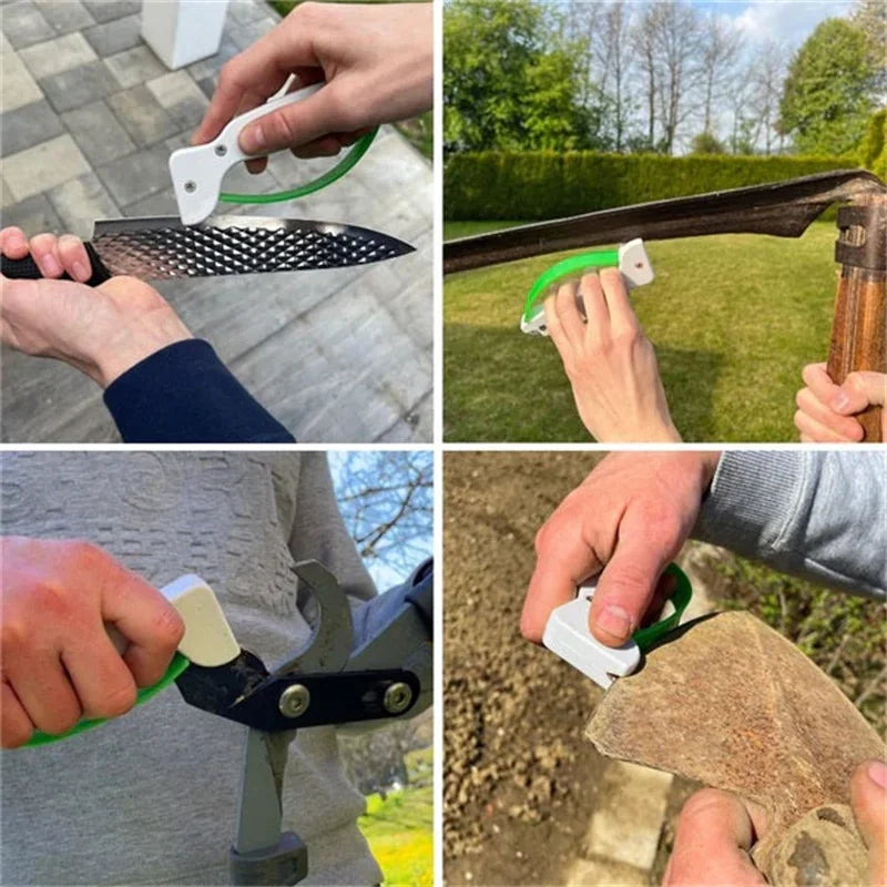 BladeGuard Pro™ - Aiguiseur Universel Couteaux et Outils Sécurisé