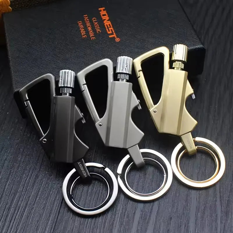 IgniteKey™ - Porte-Clés Briquet Décapsuleur Multifonction Compact