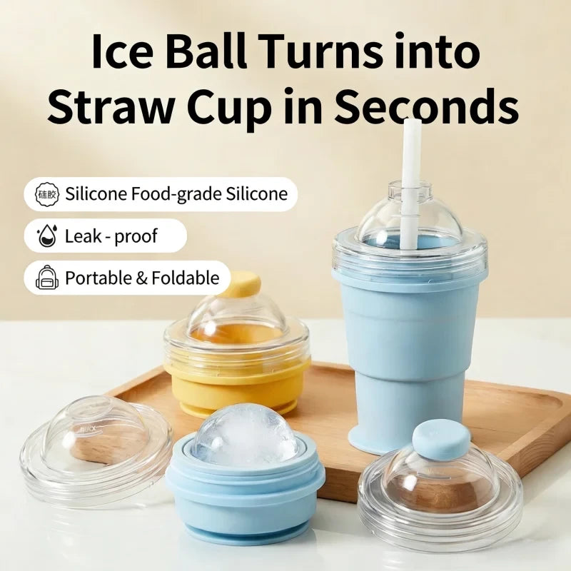 ChillMate - Gardez vos boissons glacées partout sans éclaboussures