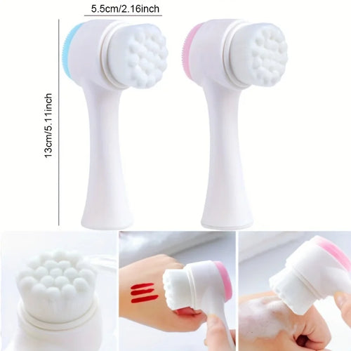 Brosse nettoyante visage en silicone – Anti-points noirs